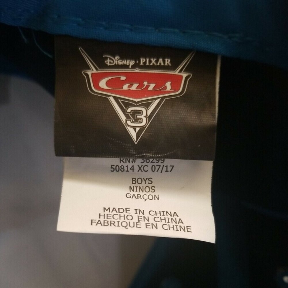 ✅Disney Pixar Cars 3  Snapback Baseball Hat Lightning McQueen Trucker OSFA Cap - Picture 2 of 9